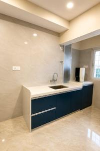 Kitchen Image of 1200 Sq.ft 3 BHK Apartment / Flat for rent in Varun Garden, Thane West Thane for Rs. 65000