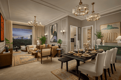 Image of 850 Sq.ft 2 BHK Apartment / Flat for sale in Hiranandani Maitri Park, Chembur, Mumbai for Rs. 41000000