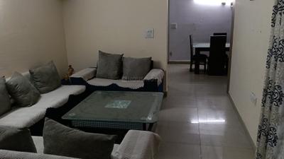 Living Room Image of 1750 Sq.ft 3 BHK Apartment / Flat for rent in Ajnara Gen X, Crossings Republik Ghaziabad for Rs. 25000