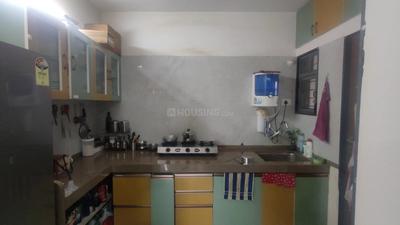 Kitchen Image of 950 Sq.ft 2 BHK Apartment / Flat for rent in Ten United Athashri, Lohegaon Pune for Rs. 30000