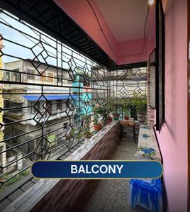 Balcony Image of 750 Sq.ft 2 BHK Apartment / Flat for sale in Ashok Nagar Kolkata for Rs. 3500000