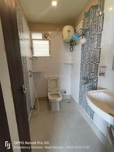 Bathroom Image of 1860 Sq.ft 4 BHK Apartment / Flat for rent in Tirath Devi Apartment, Rajarhat Kolkata for Rs. 37000