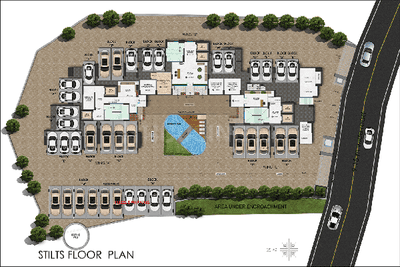 Image of 622 Sq.ft 1 BHK Apartment / Flat for sale in Ashok Odyssey, Ghatkopar West, Mumbai for Rs. 10700000