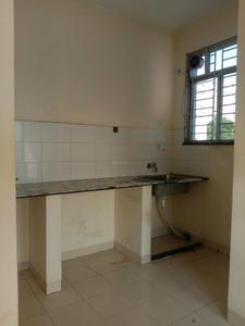 Kitchen Image of 450 Sq.ft 1 BHK Apartment / Flat for rent in Shapoorji Pallonji Shukhobrishti, New Town Kolkata for Rs. 9500