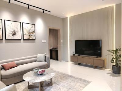 Living Room Image of 1250 Sq.ft 2 BHK Apartment / Flat for sale in Basil Mount Lords Wing A4 And A5, Dhankawadi Pune for Rs. 13500000