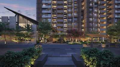 Image of 1845 Sq.ft 3 BHK Apartment / Flat for sale in Mount Brook And Lake, Chharodi, Ahmedabad for Rs. 8600000