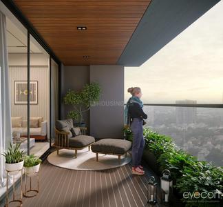 Balcony Image of 4780 Sq.ft 4 BHK Apartment / Flat for sale in SOBO Evara, South Bopal Ahmedabad for Rs. 36500000