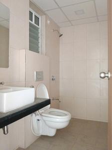 Bedroom Three Image of 1100 Sq.ft 3 BHK Apartment / Flat for rent in Godrej Emerald, Kasarvadavali Thane for Rs. 38500