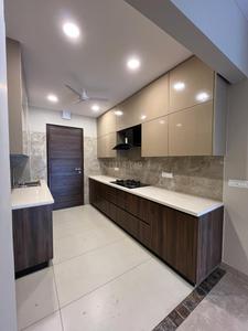 Kitchen Image of 2000 Sq.ft 3 BHK Builder Floor for rent in Sector 46 Gurgaon for Rs. 75000
