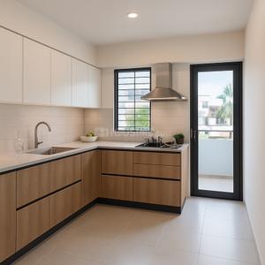 Kitchen Image of 1958 Sq.ft 3 BHK Apartment / Flat for sale in G K Sindhu Skies, Pimple Gurav Pune for Rs. 21500000