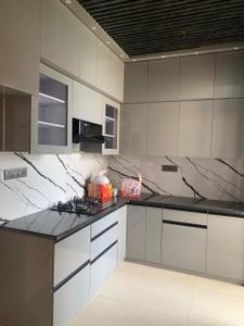 Kitchen Image of 1100 Sq.ft 2 BHK Apartment / Flat for rent in SLF Anushree Apartments, Sector 75 Faridabad for Rs. 25000