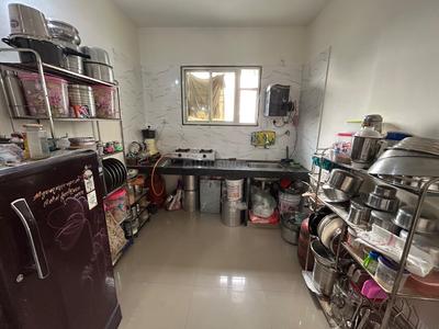 Kitchen Image of 607 Sq.ft 1 BHK Apartment / Flat for sale in Nayan Mountscape , Pisoli Pune for Rs. 3100000