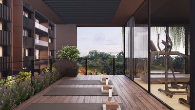 Balcony Image of 2070 Sq.ft 3 BHK Apartment / Flat for sale in Sargasan Gandhinagar for Rs. 8600000
