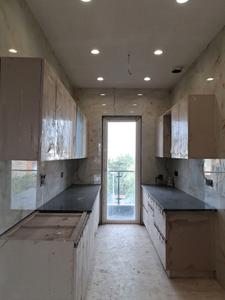 Kitchen Image of 900 Sq.ft 3 BHK Builder Floor for rent in Paschim Vihar New Delhi for Rs. 39500