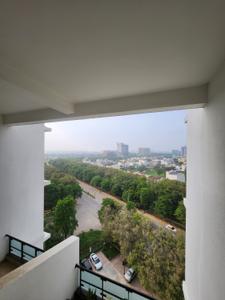Balcony Image of 1850 Sq.ft 3 BHK Apartment / Flat for rent in Chandra Panorama, Ahmamau Lucknow for Rs. 35000