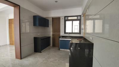 Kitchen Image of 1450 Sq.ft 3 BHK Apartment / Flat for rent in Sky Leaf, Vaishno Devi Circle Ahmedabad for Rs. 21999
