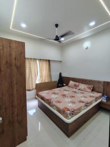 Bedroom Image of 1500 Sq.ft 3 BHK Apartment / Flat for sale in Samanvay Saptarshi, Manjalpur Vadodara for Rs. 9000000