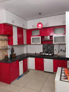 Kitchen Image of 1350 Sq.ft 3 BHK Apartment / Flat for sale in Panchsheel Greens 2, Noida Extension Greater Noida for Rs. 10300000