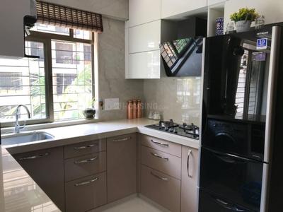 Kitchen Image of 750 Sq.ft 2 BHK Apartment / Flat for sale in Drushti Sai Pradnya, Chembur Mumbai for Rs. 16000000