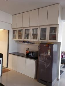 Kitchen Image of 1530 Sq.ft 3 BHK Apartment / Flat for sale in Gota Ahmedabad for Rs. 7800000