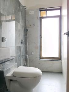 Common Bathroom Image of 500 Sq.ft 1 BHK Apartment / Flat for rent in Kasarvadavali Thane for Rs. 16000