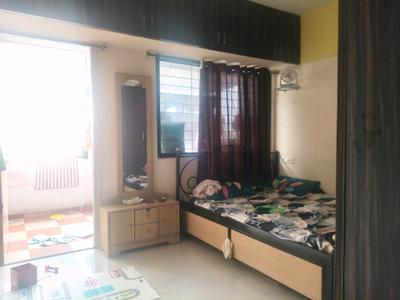 Bedroom Image of 670 Sq.ft 1 BHK Apartment / Flat for sale in Rahatani Pune for Rs. 5500000