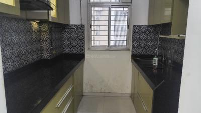 Kitchen Image of 650 Sq.ft 1 BHK Apartment / Flat for rent in Lodha Amara, Kolshet Thane for Rs. 33000