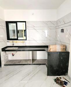 Kitchen Image of 1650 Sq.ft 3 BHK Apartment / Flat for rent in Janki The Centrum, Dahin Nagar Surat for Rs. 25000