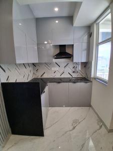 Kitchen Image of 650 Sq.ft 1 BHK Apartment / Flat for rent in Eternal Manhattan Riviera, Sitapura Jaipur for Rs. 21000