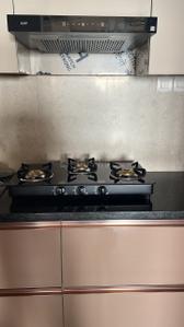 Kitchen Image of 1500 Sq.ft 3 BHK Apartment / Flat for rent in Panjim Goa for Rs. 110000