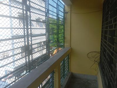 Balcony Image of 915 Sq.ft 2 BHK Apartment / Flat for rent in Chandan Apartment, Dum Dum Kolkata for Rs. 14500