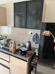 Kitchen Image of 700 Sq.ft 1 BHK Apartment / Flat for rent in W 57, Wakad Pune for Rs. 28000