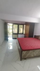 Bedroom Image of 800 Sq.ft 1 BHK Builder Floor for rent in Sarvapriya Vihar New Delhi for Rs. 40000