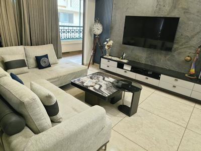 Hall Image of 1113 Sq.ft 2 BHK Apartment / Flat for rent in Gala Aria, South Bopal Ahmedabad for Rs. 35000