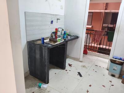 Kitchen Image of 1100 Sq.ft 3 BHK Apartment / Flat for rent in DTC Southern Heights, Joka Kolkata for Rs. 25000