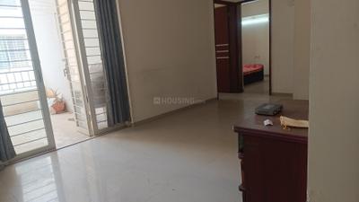 Living Room Image of 698 Sq.ft 1 BHK Apartment / Flat for rent in Siddhi Nisarg, Wakad Pune for Rs. 23000