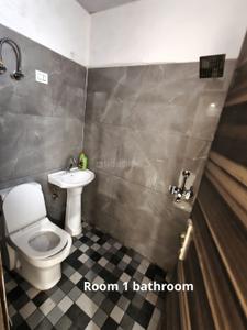Bathroom Image of 1100 Sq.ft 3 BHK Builder Floor for rent in Nai Basti Dundahera Ghaziabad for Rs. 15000
