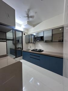 Kitchen Image of 450 Sq.ft 1 RK Studio for rent in Hill Garden Shalimar, Thane West Thane for Rs. 16000