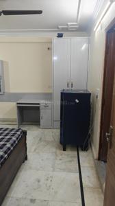 Bedroom Image of 250 Sq.ft 1 RK Apartment / Flat for rent in Inder Puri New Delhi for Rs. 16500