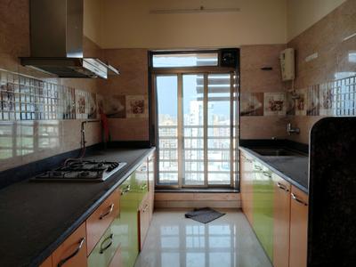 Kitchen Image of 900 Sq.ft 2 BHK Apartment / Flat for sale in Cidco Valley Shilp, Kharghar Navi Mumbai for Rs. 9000000