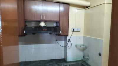 Kitchen Image of 1500 Sq.ft 4 BHK Apartment / Flat for rent in Associated Erectors Green Residenza 3, Rajarhat Kolkata for Rs. 28000