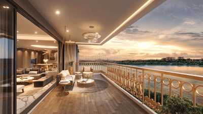 Image of 2450 Sq.ft 3.5 BHK Apartment / Flat for sale in Lodha Azur, Hulimavu, Bengaluru for Rs. 31000000