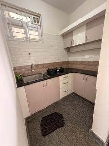 Kitchen Image of 650 Sq.ft 1 BHK Apartment / Flat for rent in BTM Layout Bengaluru for Rs. 28000
