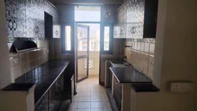 Kitchen Image of 1875 Sq.ft 3 BHK Apartment / Flat for rent in HRC Apartments, Indirapuram Ghaziabad for Rs. 31000