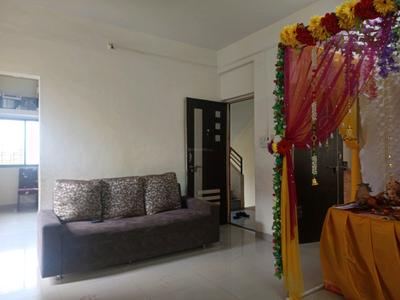 Living Room Image of 650 Sq.ft 1 BHK Apartment / Flat for rent in Fursungi Pune for Rs. 10500