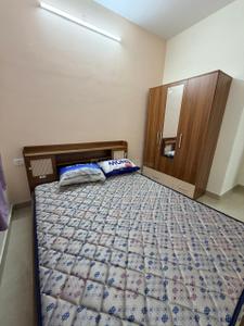 Bedroom Image of 1500 Sq.ft 3 BHK Apartment / Flat for rent in Srijan Centrum, Gobra Kolkata for Rs. 53000
