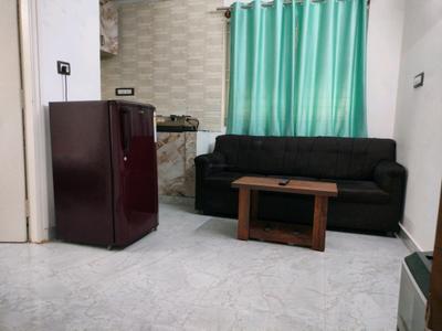 Living Room Image of 550 Sq.ft 1 BHK Apartment / Flat for rent in Whitefield Bengaluru for Rs. 19000