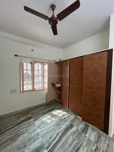 Bedroom Image of 700 Sq.ft 1 BHK Builder Floor for rent in Murugeshpalya Bengaluru for Rs. 20000