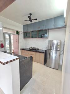 Kitchen Image of 1270 Sq.ft 2 BHK Apartment / Flat for rent in Nayantara Presidency, Indira Nagar Nashik for Rs. 27000