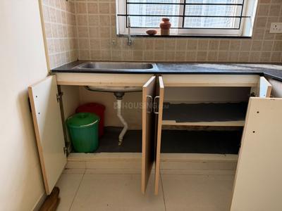 Kitchen Image of 650 Sq.ft 1 BHK Apartment / Flat for rent in Thoraipakkam Chennai for Rs. 24000